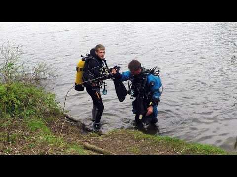 Duiken Nionplas - eerste buitenduik van Jasper