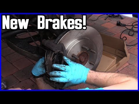 How to Change Front Brake Pads and Rotor Ford F-150 2004-2008