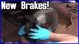 How to Change Front Brake Pads and Rotor Ford F-150 2004-2008