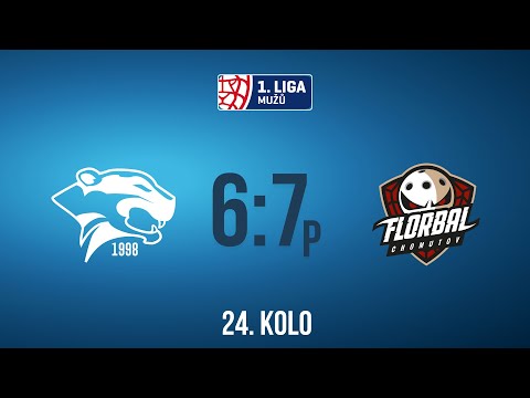 PANTHERS OTROKOVICE -  DDQ Florbal Chomutov (1. liga mužů, Základní část, 24.kolo)
