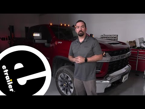 Mount: Pacer Performance Hi-Five LED Truck Cab Light Kit on a 2022 Chevrolet Silverado 3500