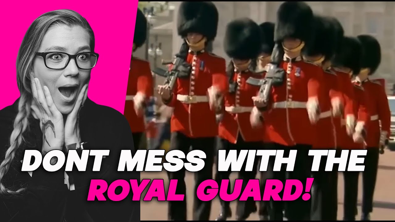 AMERICAN REACTS TO DON’T MESS WITH THE ROYAL GUARD | AMANDA RAE