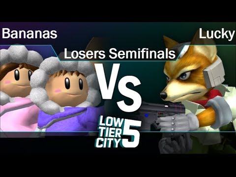 LTC 5  - Bananas (ICs) vs Lucky (Fox) Losers Semifinals - Melee