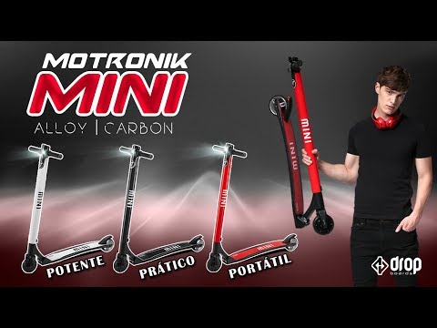 Vídeo - Patinete Elétrico MOTRONIK MINI 250W 36v Carbon