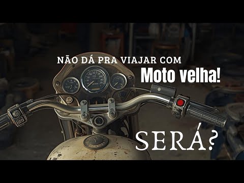 Viajar com Moto Antiga é loucura? Testei a Sahara 350 na estrada