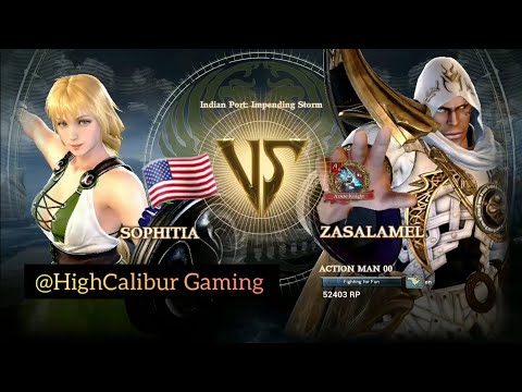 SoulCalibur VI  - Sophitia vs. Zasalamel (ACTION MAN 00)