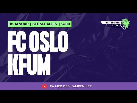 Eliteserien: FC Oslo - KFUM