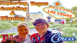 Las Vegas Vlogs 2021 - Things To Do I Gambling & Winning I Resorts World | Oscars Steak House