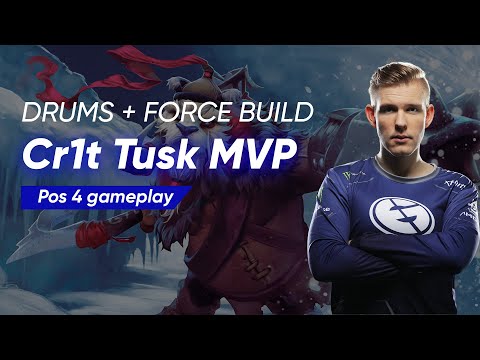 EG.Cr1t plays a Roaming Tusk | Full Gameplay Dota 2 7.28