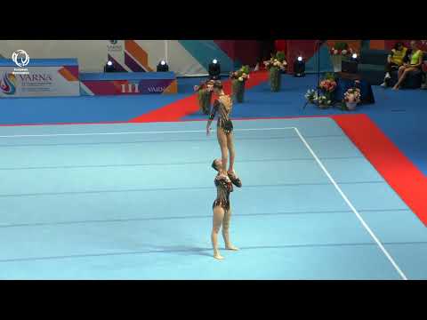 Kamila Bryskiewicz & Zofia Kaminska (POL) - 2023 ACRO European silver medallists, All-Around