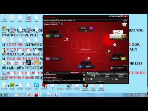 Gage Brown Crushing Bovada 6max 25NL Zone w/ Deep Stack Aggro Style