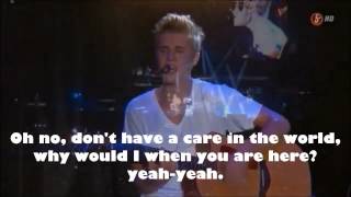Justin Bieber - Never Let You Go - Live (Lyrics)
