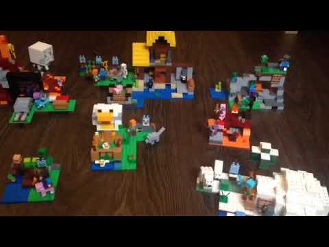 All Minecraft winter 2018 sets!