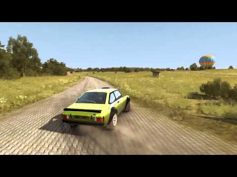 Dirt Rally Ford escort MKII Flugzeugring (sprint) (2:46.343)