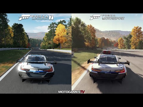 Forza Motorsport 7 vs Forza Motorsport (2023) Maple Valley Early Comparison