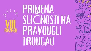Primena sličnosti na pravougli trougao