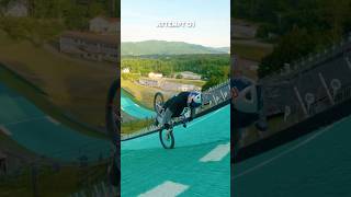 he crashed so hard 😨😮‍💨