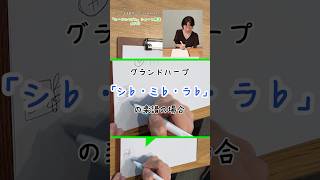 グランドハープのペダル記号の書き方【ペダルのショート解説part3】#ハープ #吹奏楽 #グランドハープ #ペダルハープ #ハープ初心者 #オーケストラ