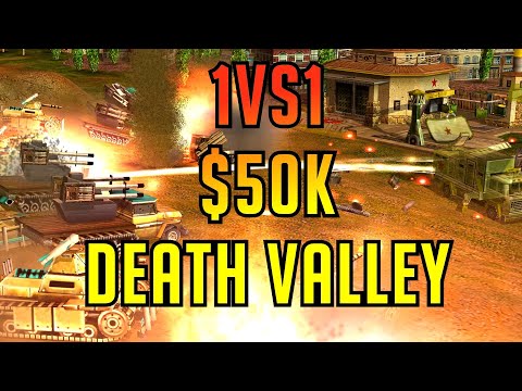 1v1 $50k - Death Valley - Generals Zero Hour