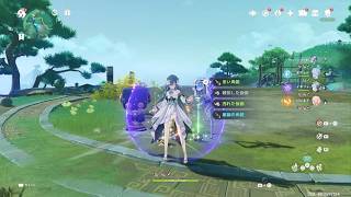 【原神】月感電×月結晶×星電導×凍結&氷砕き【プレイ動画】