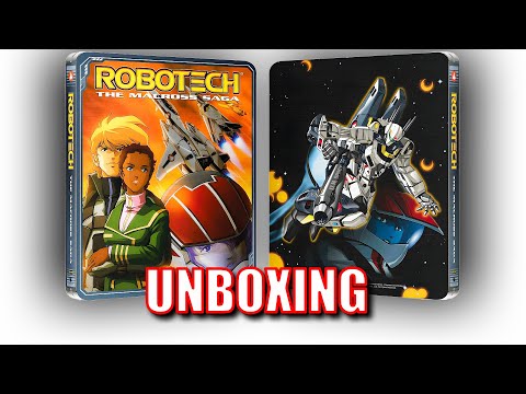 Robotech The Macross Saga Steelbook Unboxing & Review