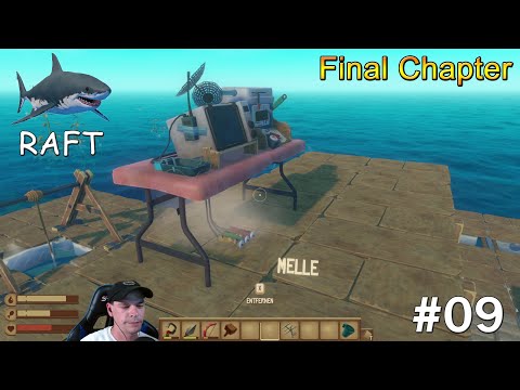 RAFT Deutsch #09 Empfänger & Antenne wird hingestellt [Lets Play Coop Gameplay]