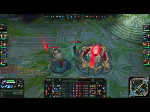 SKT T1 Faker YASUO vs AURELION SOL Mid LOL KR 720LP