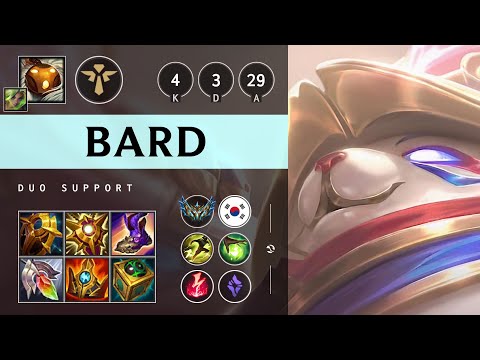Bard Support vs Rell - KR Challenger Patch 25.08