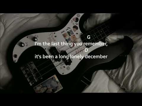Chord Neck deep - December ||Chord&Lyric|| Original chord.