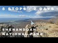 8 STOPS in 2 DAYS at SHENANDOAH NATIONAL PARK | Virginia Travel | Shenandoah National Park