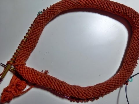 Knitting with eliZZZa * RVO * Top-Down Raglan * Part 1 * Cast-on, Rolled Cuff