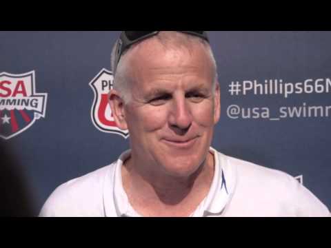 Katie Ledecky's Coach Bruce Gemmell Breaks Down Ledecky World Record