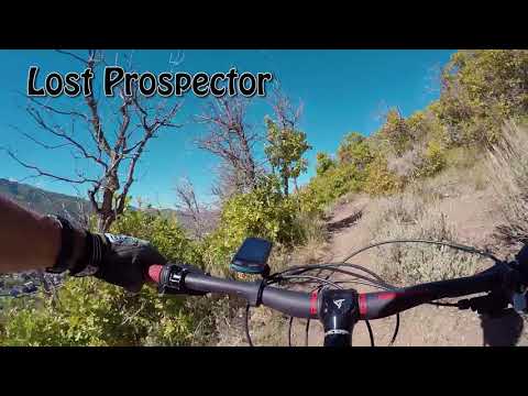 A ride up Freemason to Lost Prospector and down Skid Row