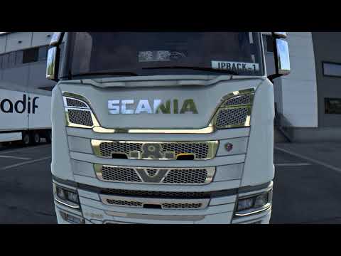 Euro Truck Simulator 2 -SCANIA V8 ENGINE POWER (SOUND MOD)