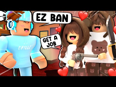 I Got MM2 Teamers BANNED On Roblox...
