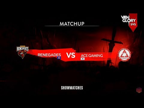 Vainglory 5V5 Show Matches • Renegades (Southeast Asia) vs Ace Gaming (East Asia) • Round 1