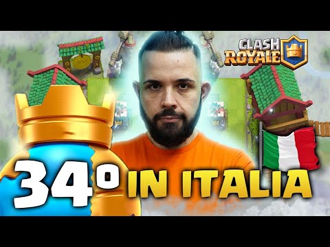 34th in Italy and 1240th in the world, an incredible emotion - CLASH ROYALE