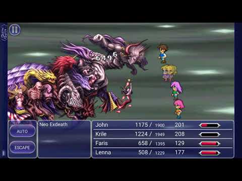 Final Fantasy V (Mobile) Final Boss Fight