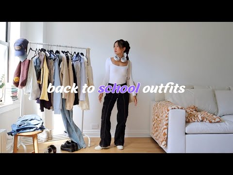 15 back to school outfits! (casual and dress code...