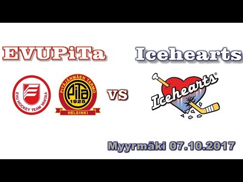 EVUPiTa vs Icehearts 7.10.2017 Myyrmäki 2
