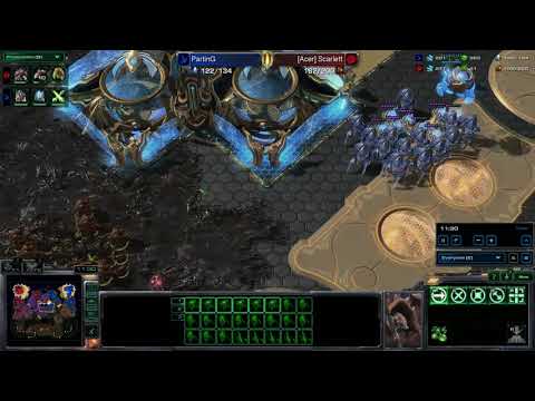 Red Bull - Scarlett vs Parting - PvZ - Habitation Station - StarCraft 2