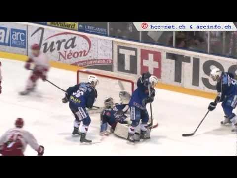 11.12.2012 HC La Chaux-de-Fonds - Lausanne HC (3-5) Version HD