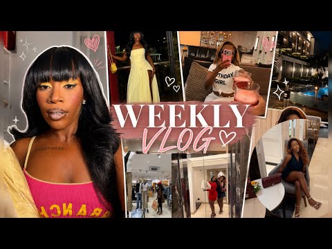 WEEKLY VLOG: Shopping at Levi's, Clubbing, Staycation at Kwetu hotel, Zari's bday| Best vlog ever🥹💕