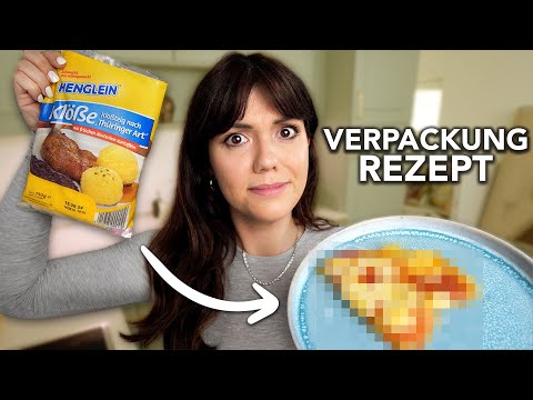 Ich teste Rezepte von Verpackungen! Pt. 2