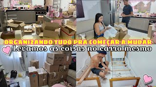 COMPREI UM COOKTOP PRA CASA NOVA|| COMEÇAMOS A MUDANÇA || JÁ LEVAMOS BASTANTE COISA|| VLOG:🏠💕✨🌸
