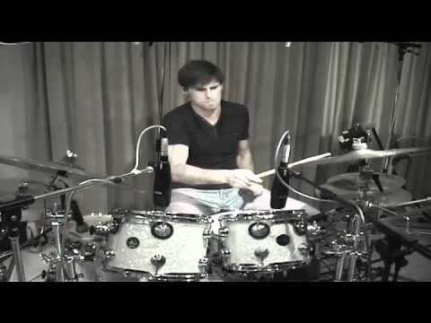 Session Drummer Jonty Finn playing 6/8 time @ 176bpm