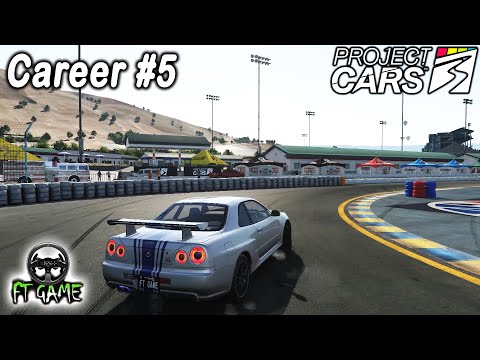 Project CARS 3 Nissan Skyline GTR R34 on Championship /CAREER P5 | Thrustmaster