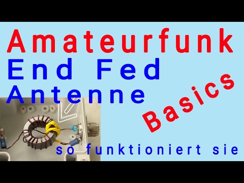 Amateur radio basics: End-fed antenna - how it works - Amateur radio