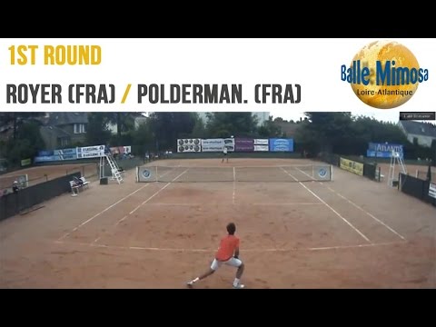 ROYER (FRA) vs POLDERMAN DE JONG (FRA) Round 1 - Court 13