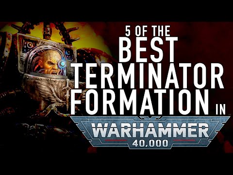40 Facts and Lore on the 5 Common Terminator Formations in Warhammer 40K